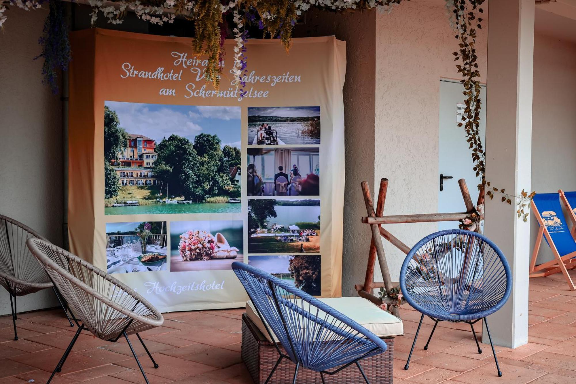 Strandhotel Vier Jahreszeiten Букков Экстерьер фото